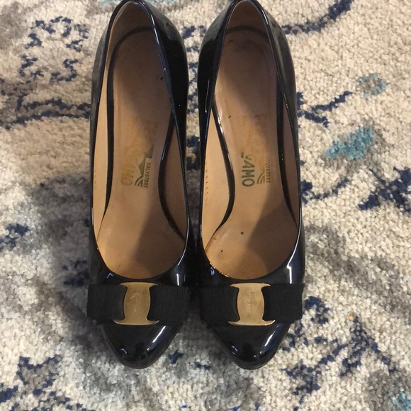 Salvatore Ferragamo Patent Leather Heels - Picture 3 of 8